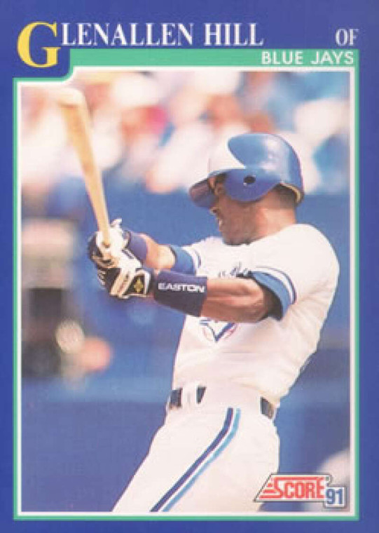 1991 Score #514 Glenallen Hill VG Toronto Blue Jays 