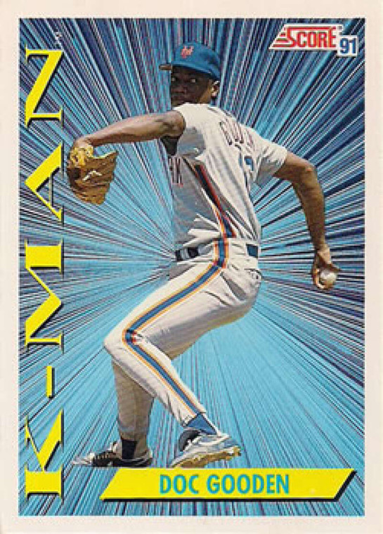 1991 Score #685 Dwight Gooden VG New York Mets 