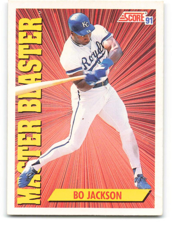 1991 Score #692 Bo Jackson VG Kansas City Royals 