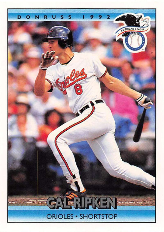 1992 Donruss #22 Cal Ripken Jr. AS VG Baltimore Orioles 