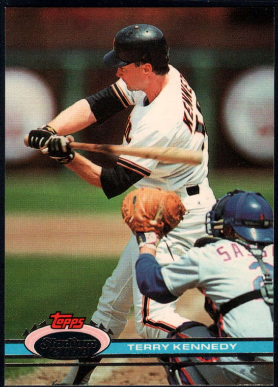 1991 Stadium Club #91 Terry Kennedy VG San Francisco Giants 