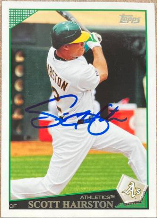 Scott Hairston Autographed 2009 Topps Updates & Highlights #UH13