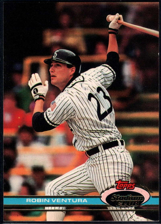 1991 Stadium Club #274 Robin Ventura VG Chicago White Sox 