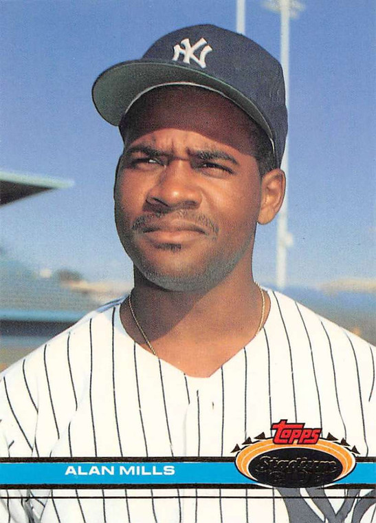 1991 Stadium Club #473 Alan Mills VG New York Yankees 