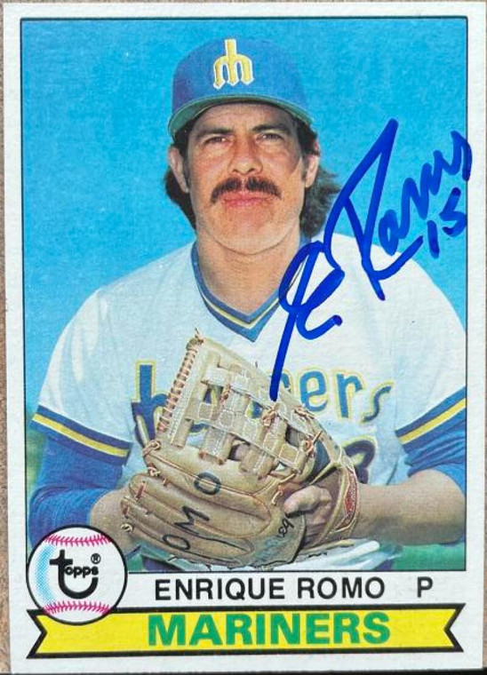 Enrique Romo Autographed 1979 Topps #548