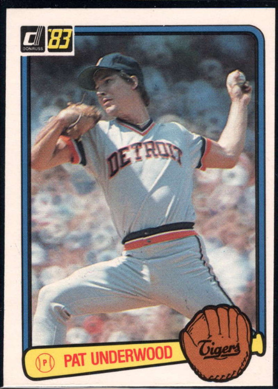 1983 Donruss #29 Pat Underwood VG Detroit Tigers 