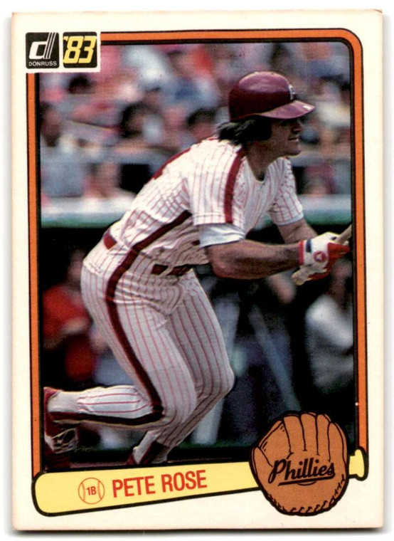 1983 Donruss #42 Pete Rose VG Philadelphia Phillies 