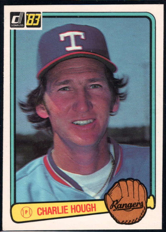 1983 Donruss #69 Charlie Hough VG Texas Rangers 