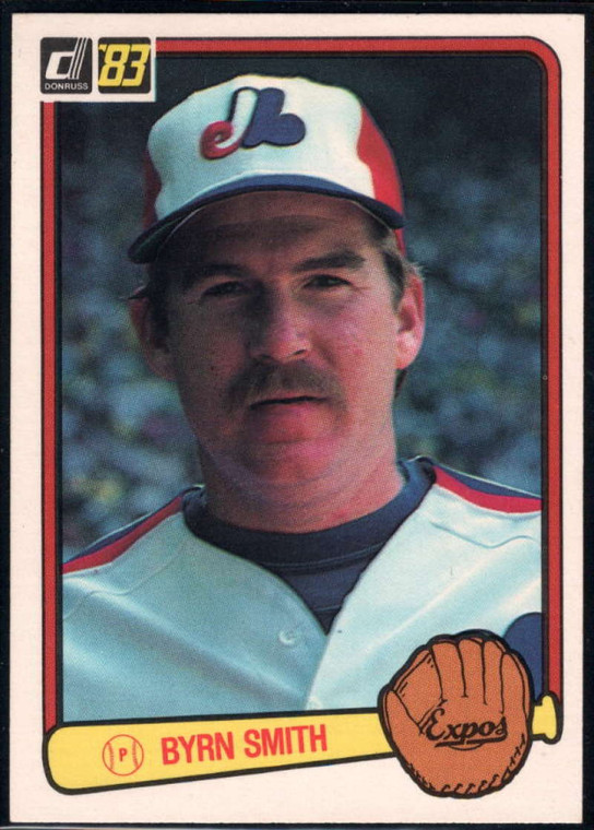 1983 Donruss #88a Bryn Smith ERR VG Montreal Expos 