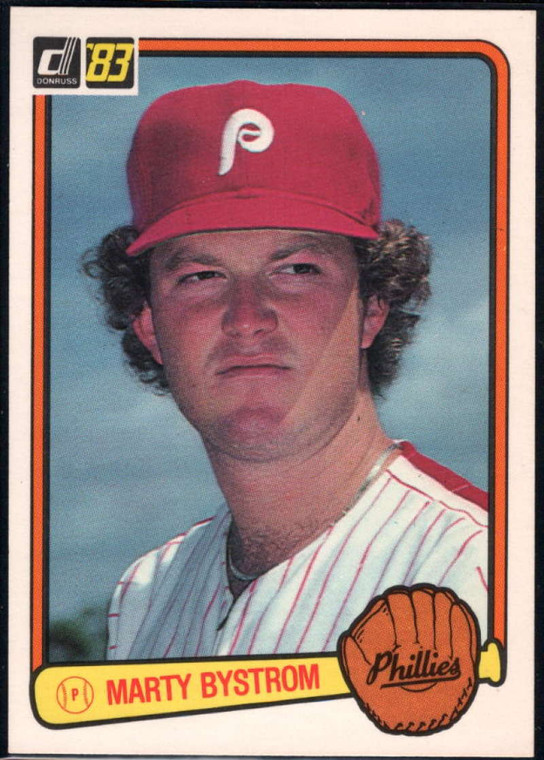 1983 Donruss #93 Marty Bystrom VG Philadelphia Phillies 