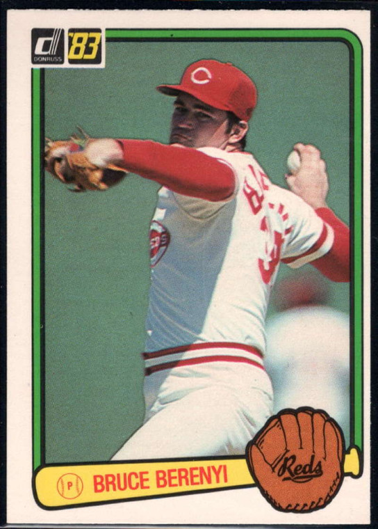 1983 Donruss #103 Bruce Berenyi VG Cincinnati Reds 