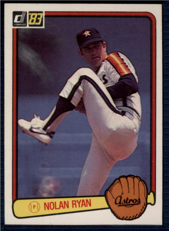 1983 Donruss #118 Nolan Ryan VG Houston Astros 