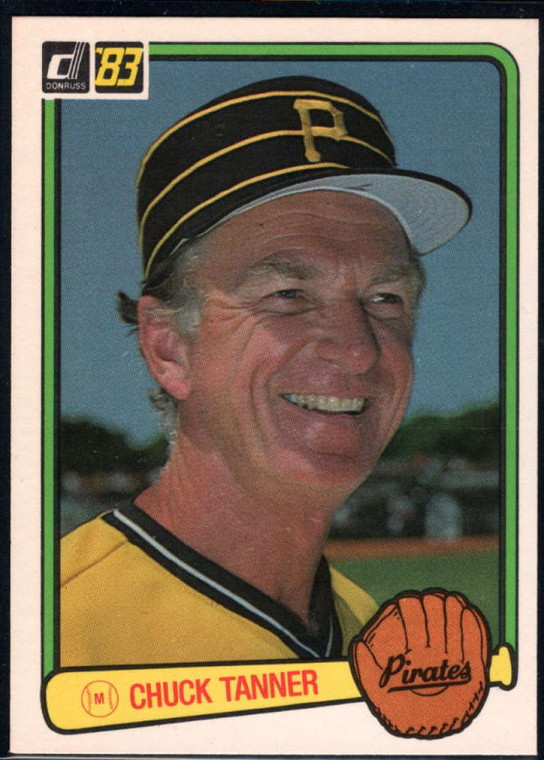 1983 Donruss #124 Chuck Tanner MG VG Pittsburgh Pirates 