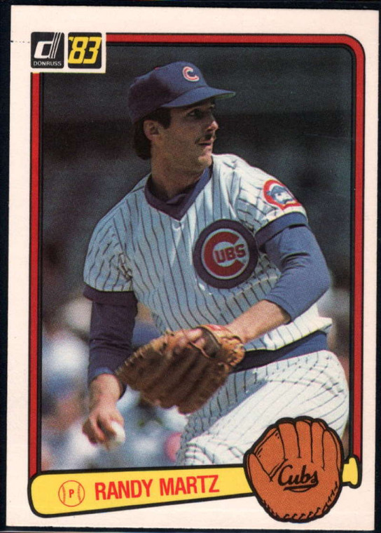 1983 Donruss #151 Randy Martz VG Chicago Cubs 