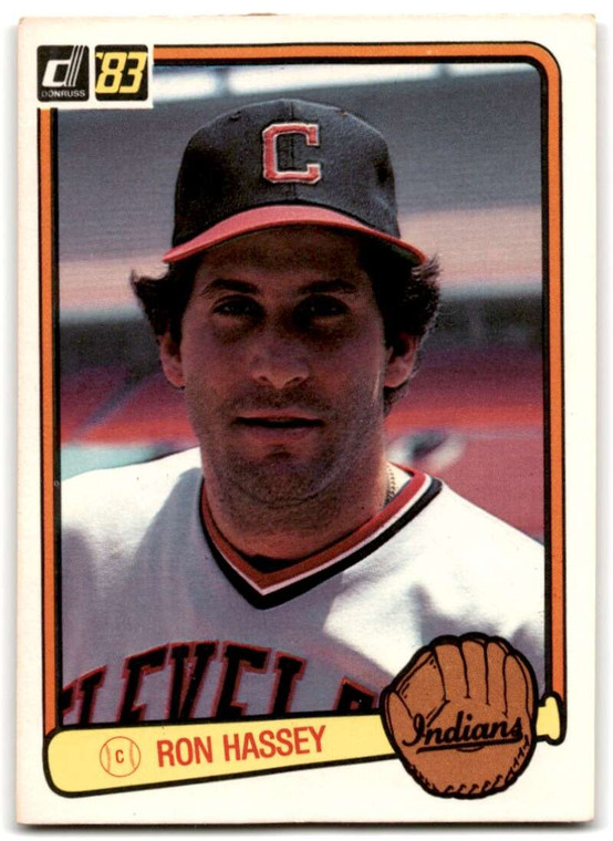 1983 Donruss #159 Ron Hassey VG Cleveland Indians 