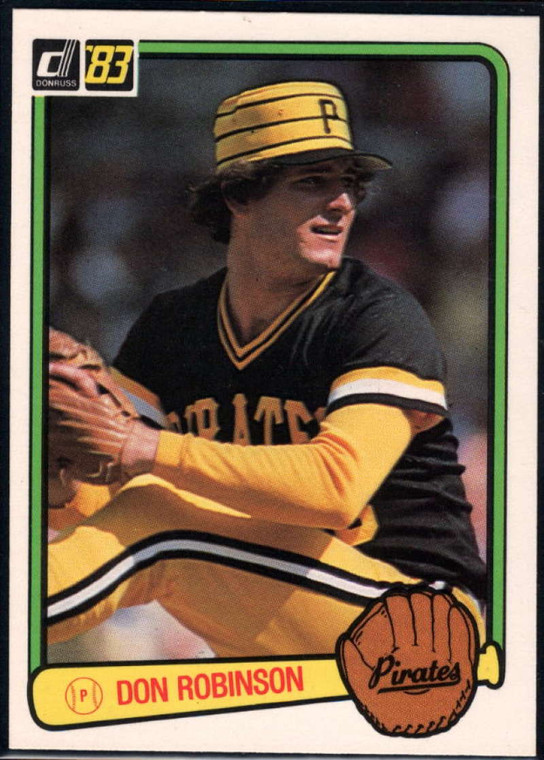 1983 Donruss #171 Don Robinson VG Pittsburgh Pirates 