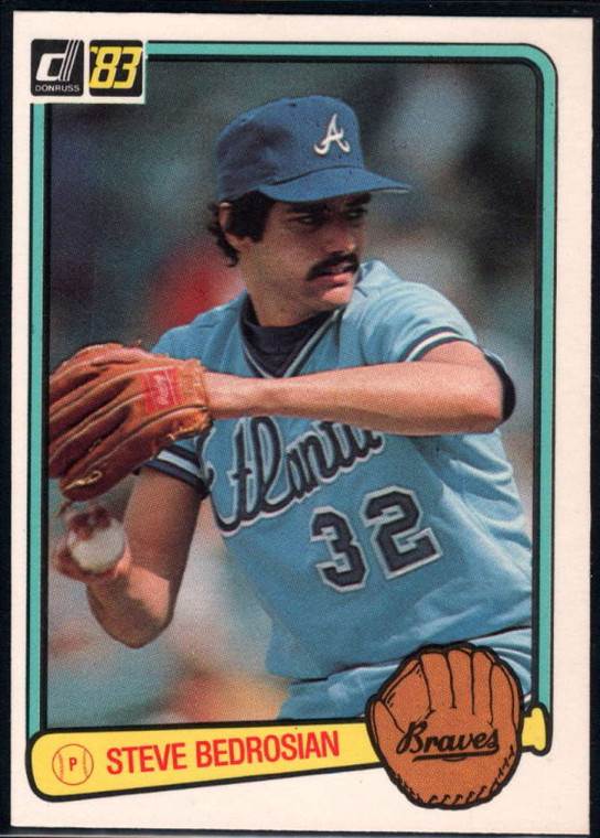 1983 Donruss #173 Steve Bedrosian VG Atlanta Braves 