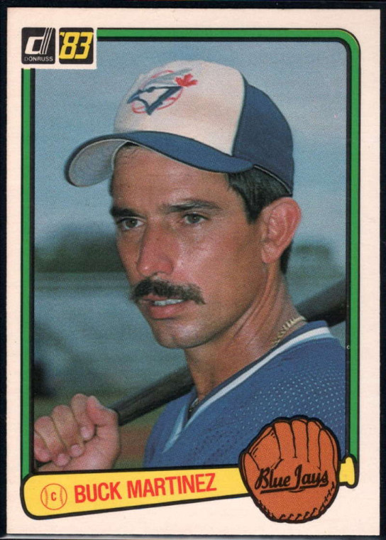 1983 Donruss #178 Buck Martinez VG Toronto Blue Jays 