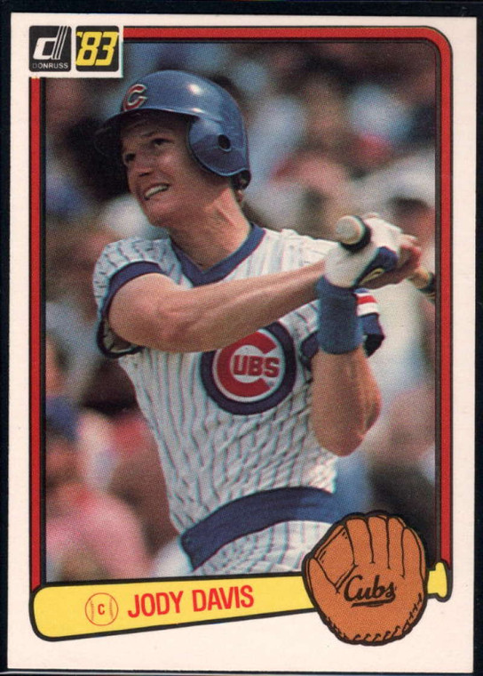 1983 Donruss #183 Jody Davis VG Chicago Cubs 