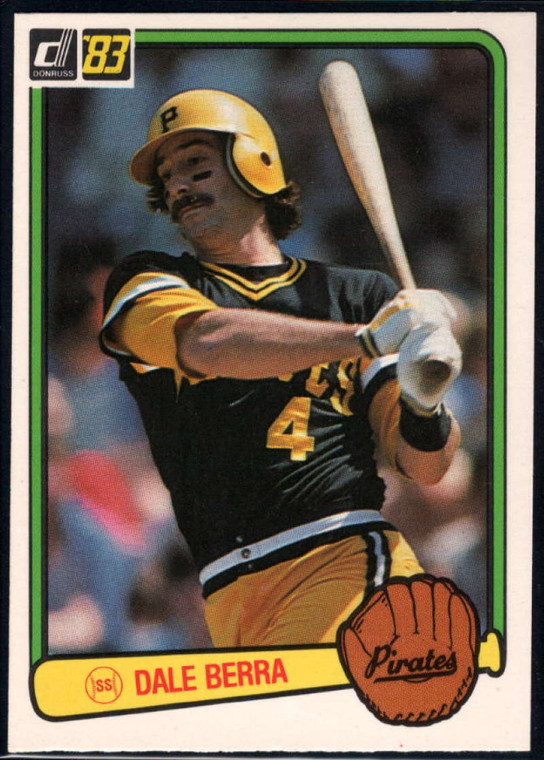 1983 Donruss #185 Dale Berra VG Pittsburgh Pirates 