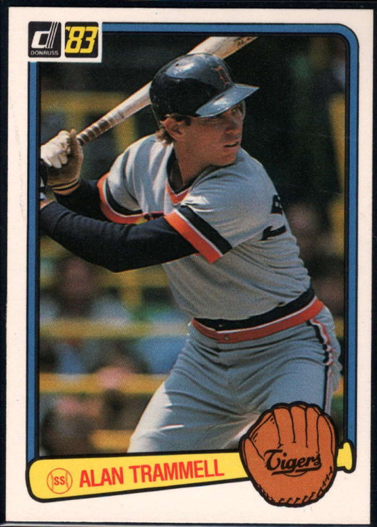 1983 Donruss #207 Alan Trammell VG Detroit Tigers 