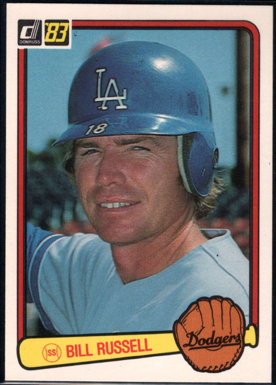 1983 Donruss #210 Bill Russell VG Los Angeles Dodgers 