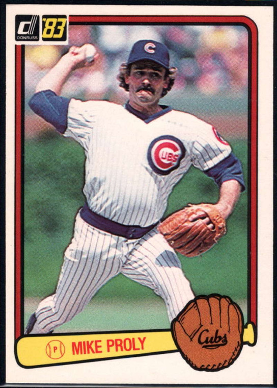 1983 Donruss #225 Mike Proly VG Chicago Cubs 