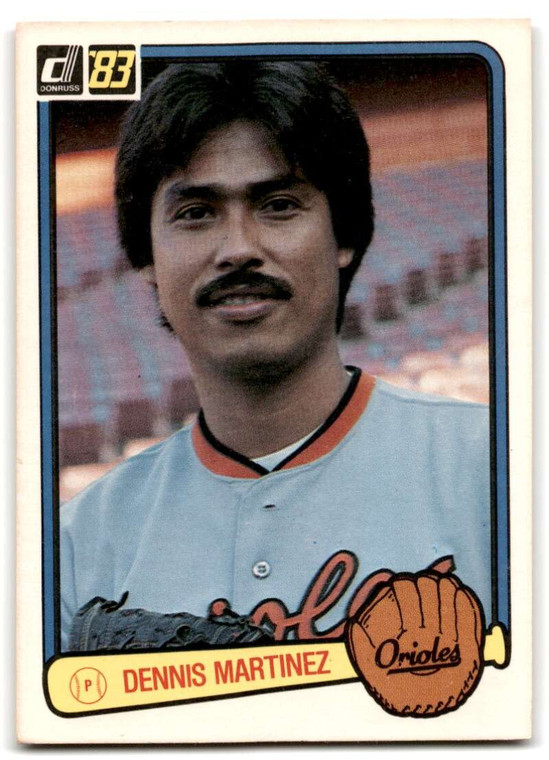 1983 Donruss #231 Dennis Martinez VG Baltimore Orioles 