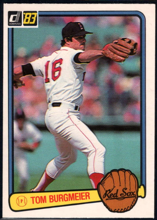 1983 Donruss #235 Tom Burgmeier VG Boston Red Sox 