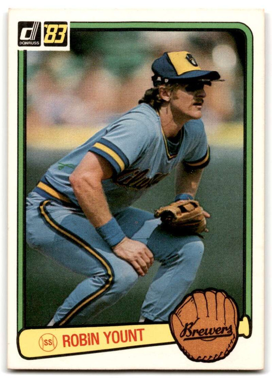1983 Donruss #258 Robin Yount VG Milwaukee Brewers 