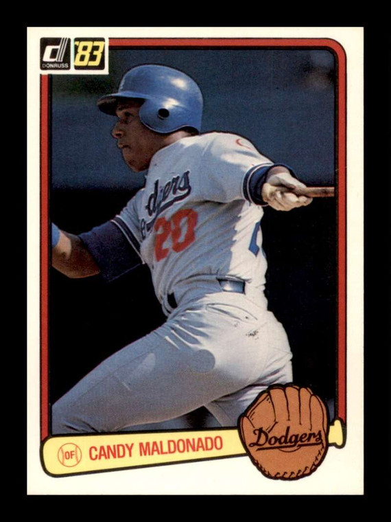 1983 Donruss #262 Candy Maldonado VG RC Rookie Los Angeles Dodgers 