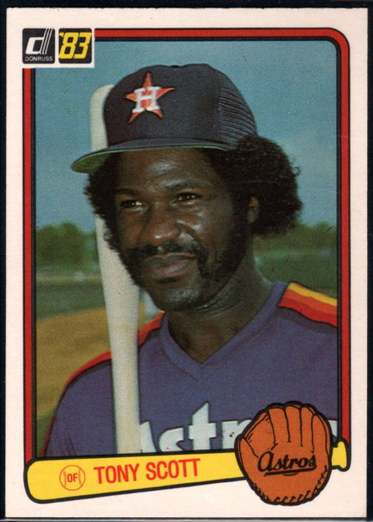 1983 Donruss #293 Tony Scott VG Houston Astros 