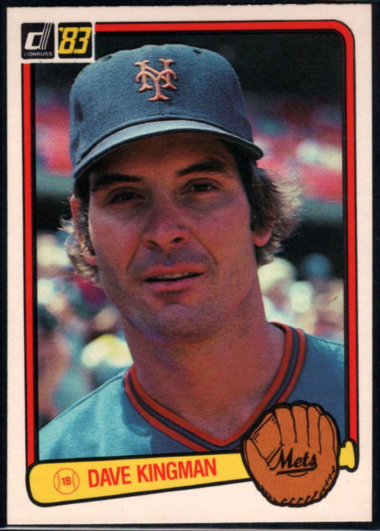 1983 Donruss #301 Dave Kingman VG New York Mets 