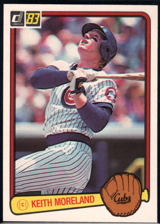 1983 Donruss #309 Keith Moreland VG Chicago Cubs 
