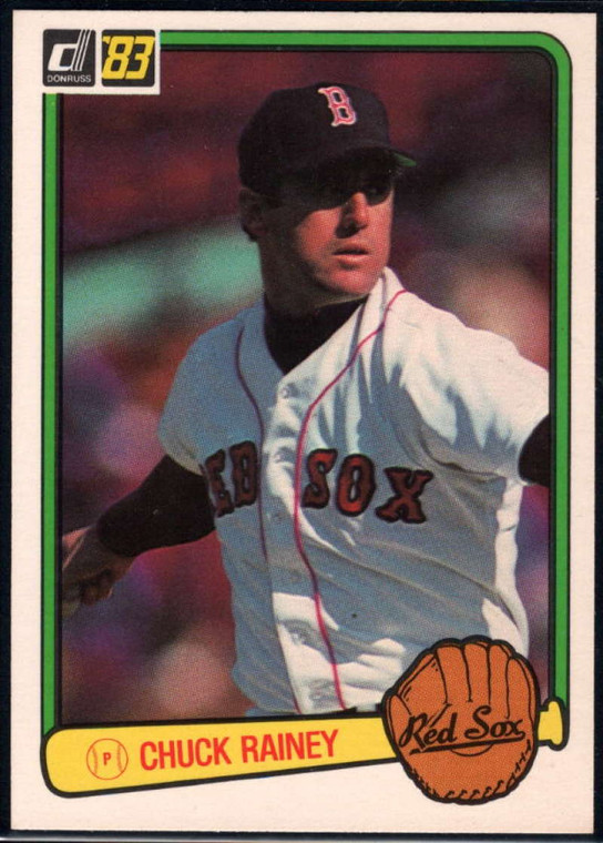 1983 Donruss #334 Chuck Rainey VG Boston Red Sox 