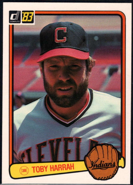 1983 Donruss #337 Toby Harrah VG Cleveland Indians 