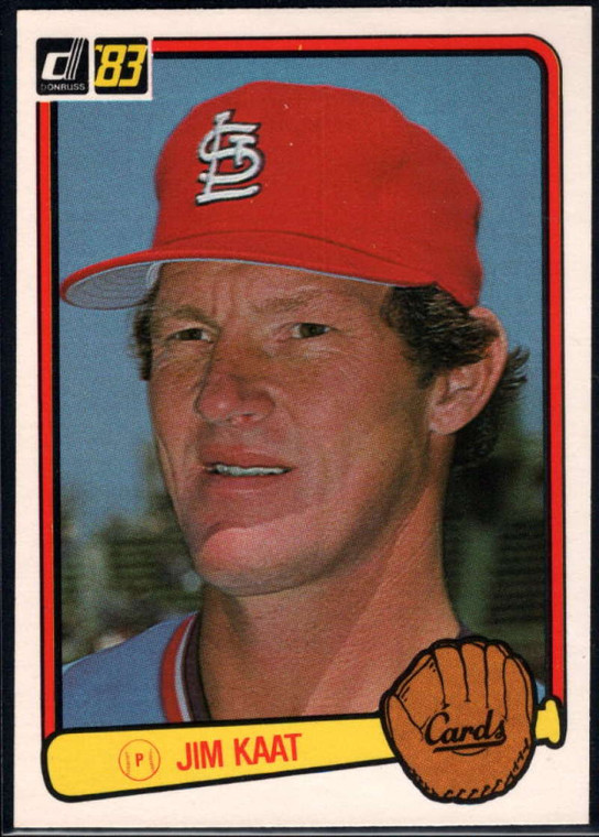 1983 Donruss #343 Jim Kaat VG St. Louis Cardinals 