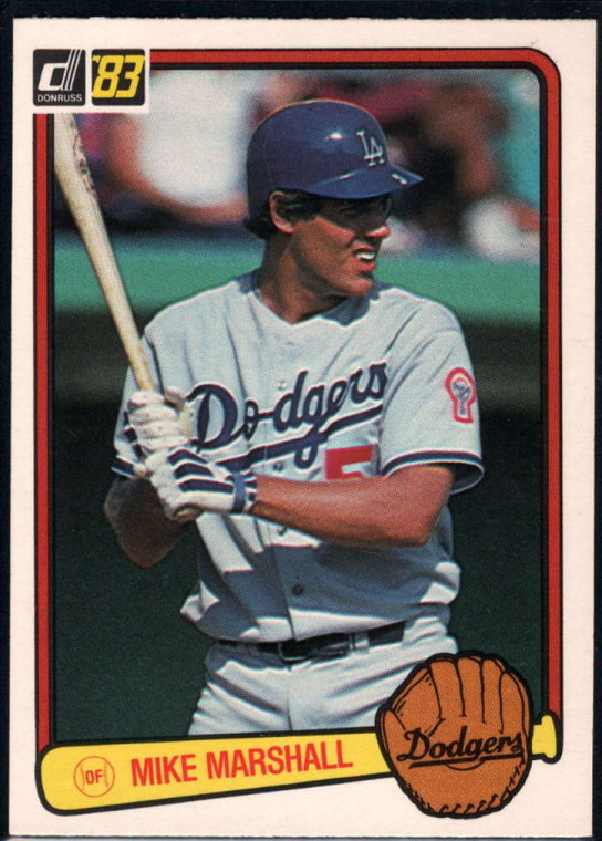 1983 Donruss #362 Mike AMarshall VG Los Angeles Dodgers 