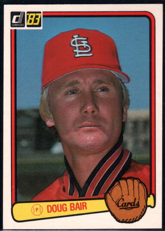 1983 Donruss #372 Doug Bair VG St. Louis Cardinals 