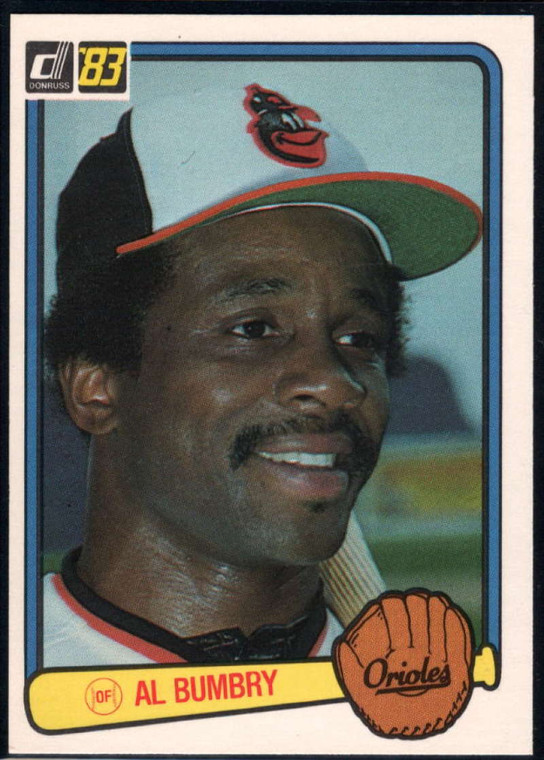 1983 Donruss #383 Al Bumbry VG Baltimore Orioles 