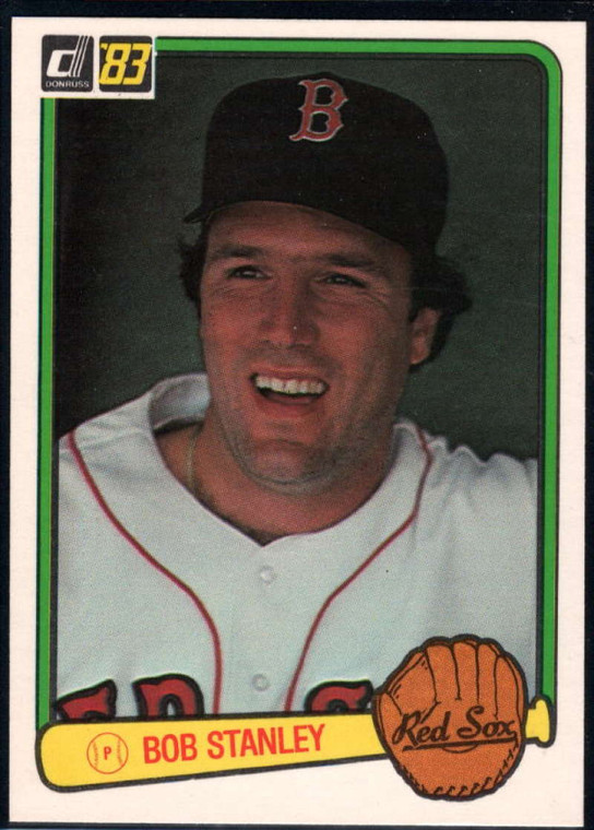 1983 Donruss #386 Bob Stanley VG Boston Red Sox 