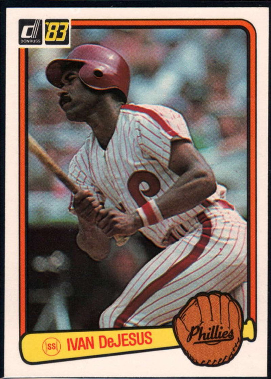 1983 Donruss #399 Ivan DeJesus VG Philadelphia Phillies 