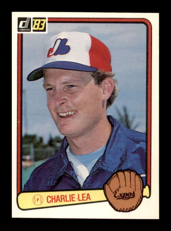 1983 Donruss #414 Charlie Lea VG Montreal Expos 