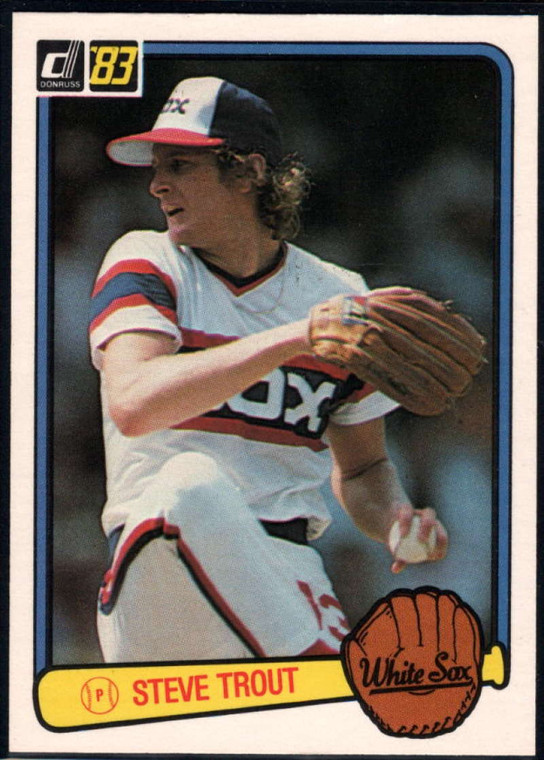 1983 Donruss #417 Steve Trout VG Chicago White Sox 