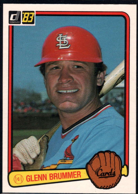 1983 Donruss #418 Glenn Brummer VG St. Louis Cardinals 