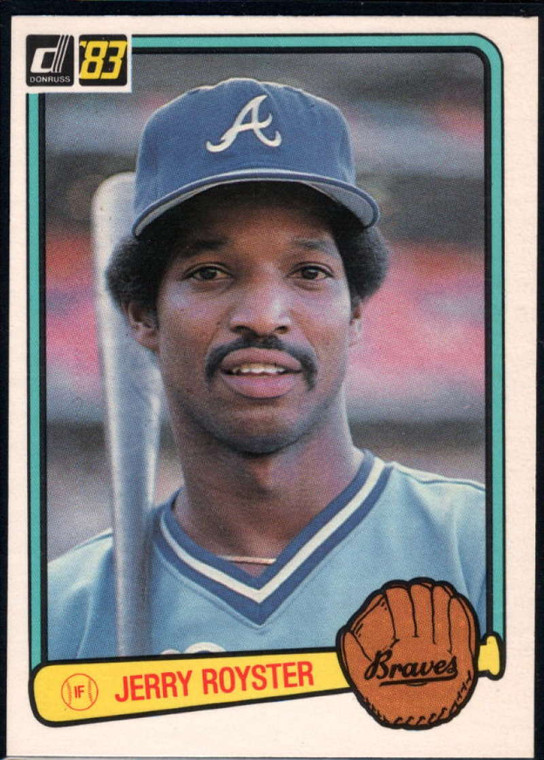 1983 Donruss #425 Jerry Royster VG Atlanta Braves 