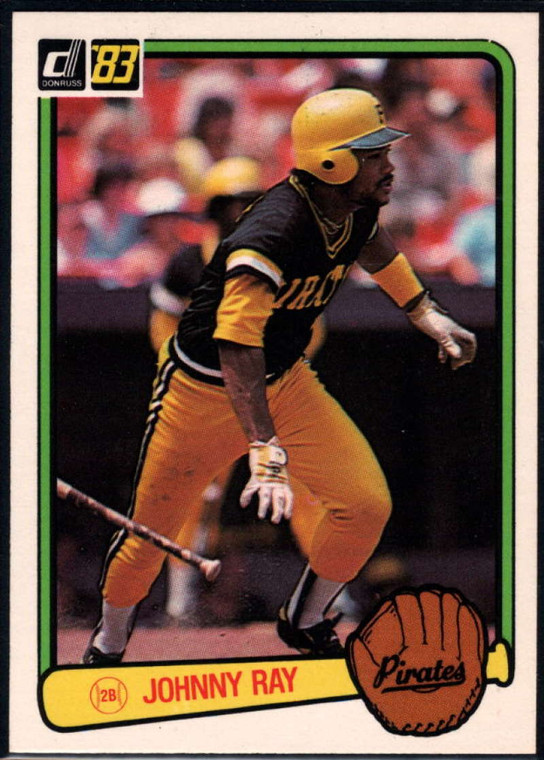 1983 Donruss #437 Johnny Ray VG Pittsburgh Pirates 