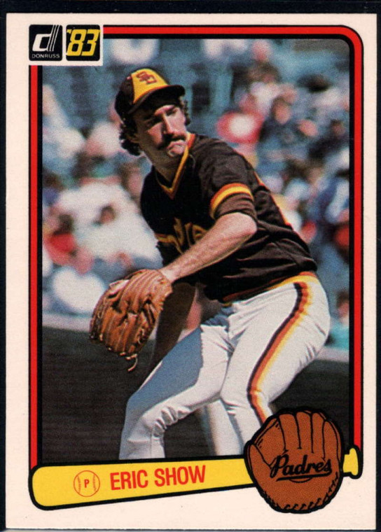 1983 Donruss #439 Eric Show VG RC Rookie San Diego Padres 