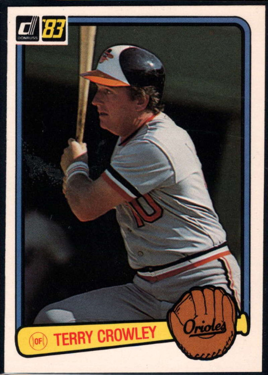 1983 Donruss #457 Terry Crowley VG Baltimore Orioles 
