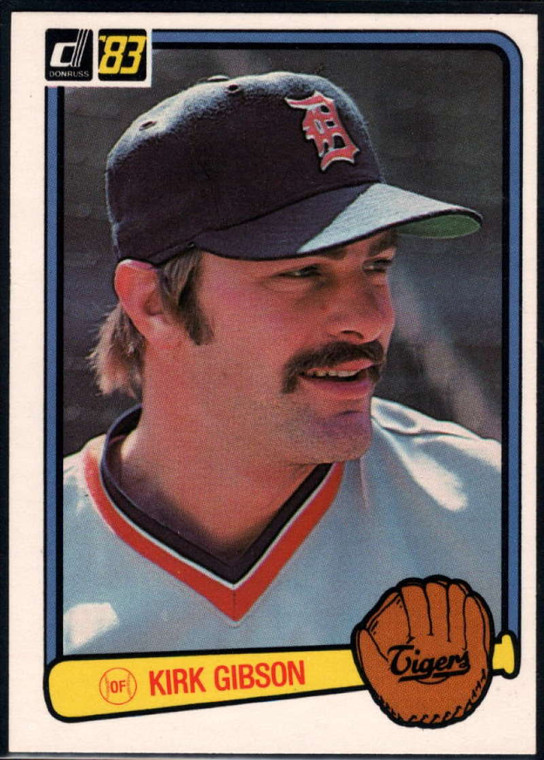 1983 Donruss #459 Kirk Gibson VG Detroit Tigers 